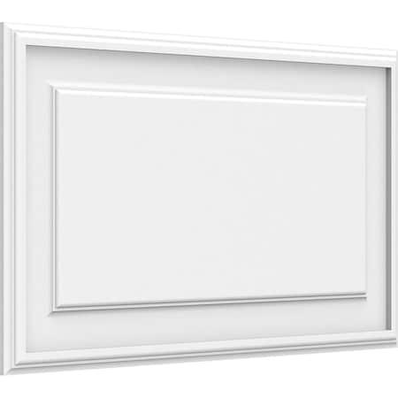 Ekena Millwork Legacy Raised Panel Decorative Wall Panel, 28"W x 16"H x 5/8"P WALP28X16X062LEG